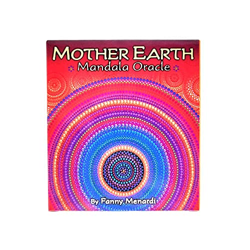 Madre Tierra Mandala Oracle Tarjetas,Mother Earth Mandala Oracle Cards,Style A,Tarot Deck