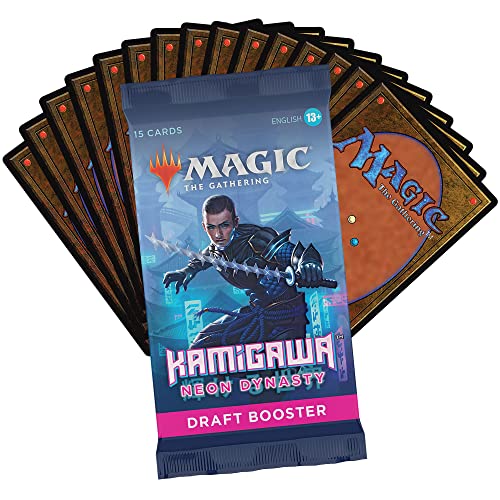 Magic The Gathering- Draft Booster Box, Color neón. (Wizards of The Coast C92110001)