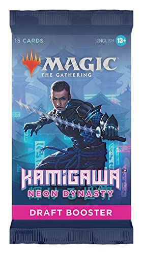 Magic The Gathering Kamigawa Neon Dynasty Draft Booster Pack, Multicolor (Wizards of The Coast C91980001)