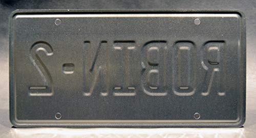 Magnum PI | ROBIN-2 | Placa de matrícula estampada de metal