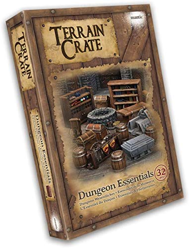 Mantic Games- TerrainCrate: Dungeon Essentials, Multicolor (MGTC103)