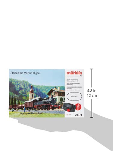 Märklin Era III Freight Train HO (1:87) Modelo de ferrocarril y Tren - Modelos de ferrocarriles y Trenes (HO (1:87), 16.5 mm, Niño/niña, 3 año(s), Negro, Marrón, Gris, Rojo, Metal)