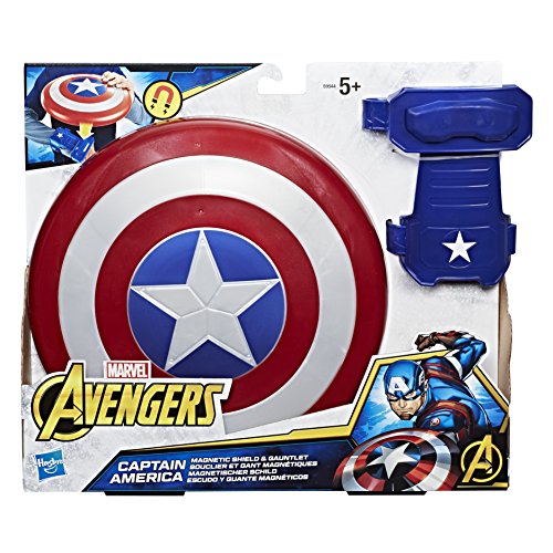 Marvel Avengers- Capitán América Escudo Y Guante (Hasbro B9944EU6)