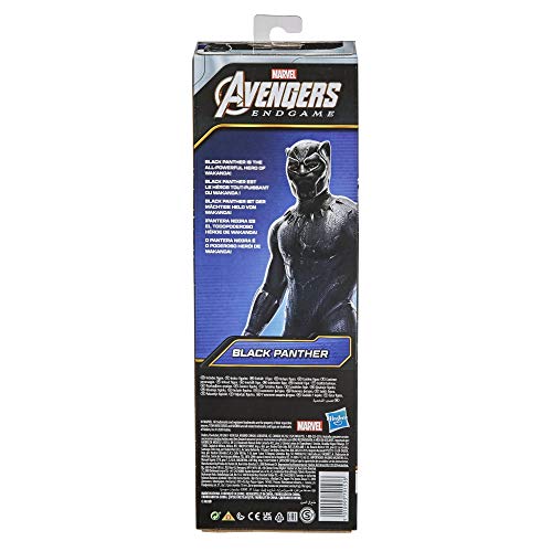 Marvel Avengers Titan Hero Series - Figura de 30 cm de Pantera Negra - Edad: 4 años en adelante