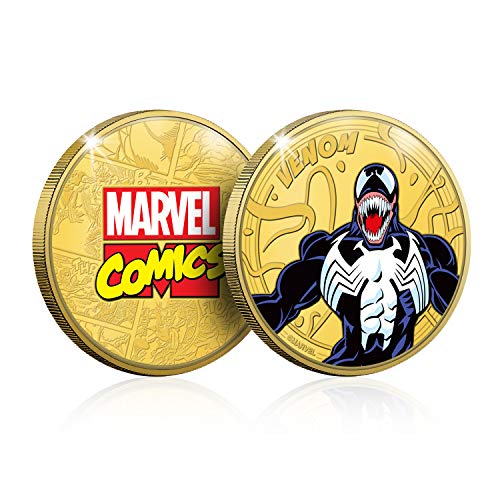 Marvel Gifts Comics Rare Collectable Moneda conmemorativa Colección de villanos Spiderman - Venom