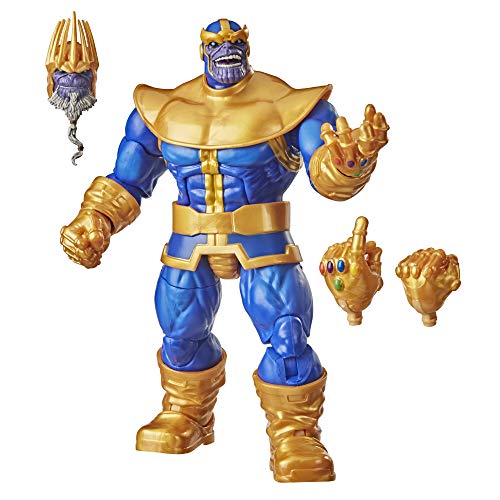 Marvel Hasbro Legends Series - Figura Coleccionable de Thanos de 15 cm - Diseño Premium y 3 Accesorios