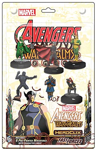 Marvel HeroClix: Vengadores Guerra de los Reinos Fuerzas Rápidas