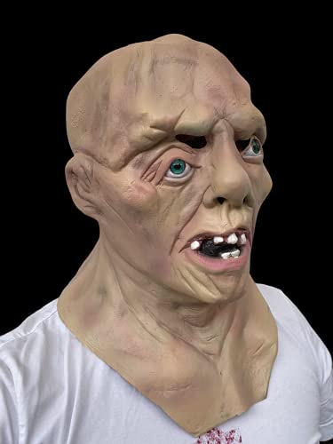Máscara Jason Parte III, Halloween, terror y calidad de película, látex, adulto, talla única, accesorios de disfraces
