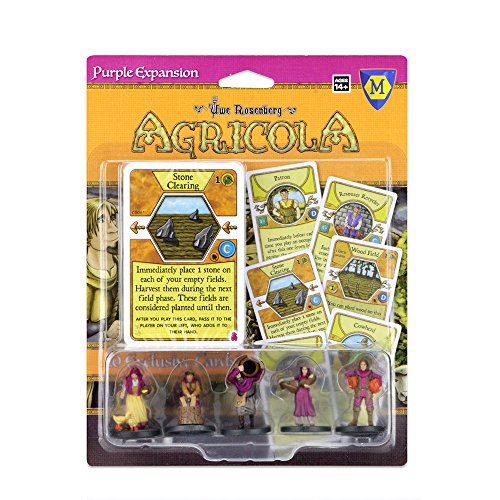 Mayfair Games Europe MFG72869 Agricola Game Expansion: Purple (5 Figuras), Multicolor