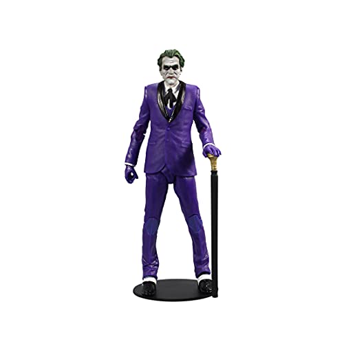 McFarlane TM30139 DC Multiverse Batman Tres Figuras 7IN WV1-THE Joker (Clásico), Multicolor