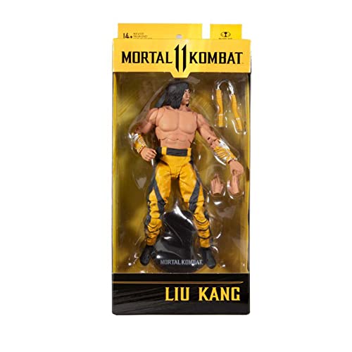 McFarlane Toys TM11049 Mortal Kombat 7IN Figuras WV7-LIU Kang (Fighting Abbot), Multicolor
