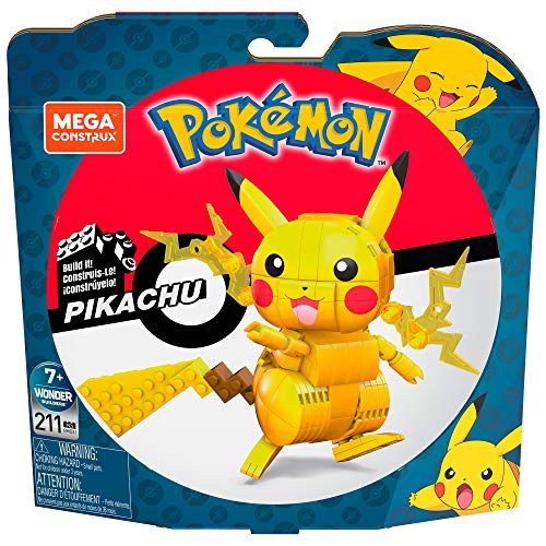 Mega Construx Pokemon Figuras medianas Pikachu (Mattel GMD31)