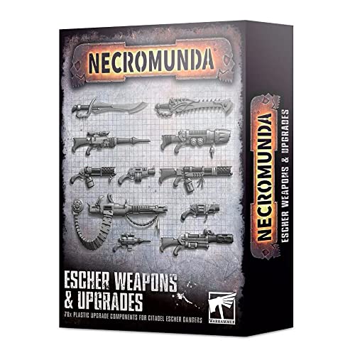 Mejoras y Armas de Escher: Necromunda