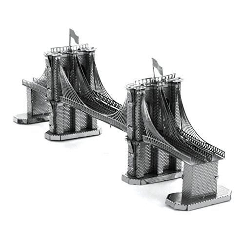 Metal Earth - Maqueta metálica Puente de Brooklyn , color/modelo surtido