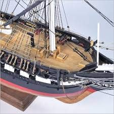 Model Expo USS Constitution 1797-48''(121 cm) Long 1:76 Scale Code MS2040