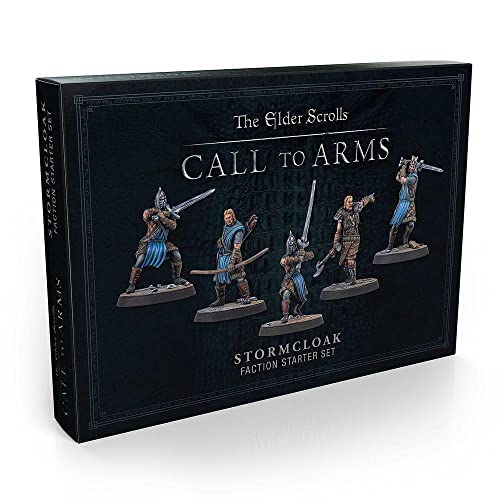 Modiphius The Elder Scrolls Call to Arms Miniature Game - Stormcloaks Faction Starter Set (MUH052031)