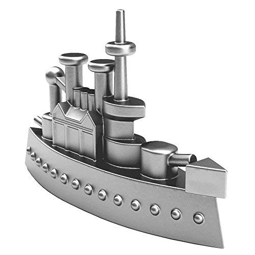 Monopoly Game Tokens x3 piezas móviles 2022 Battle Ship Dog Hat Juego de tablero de repuesto oficial genuino