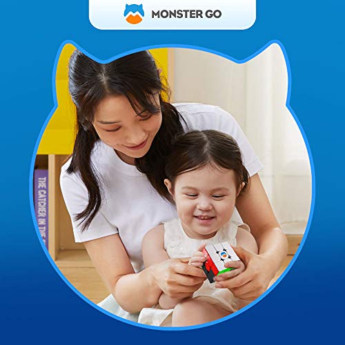 Monster Go 3x3 Tetris, UT Cubo de Entrenamiento, Juguetes para Niños Principiant