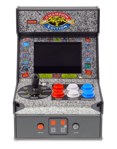 My Arcade DGUNL-3283 Street Fighter II Champion Ed. Micro Player Retro Arcade