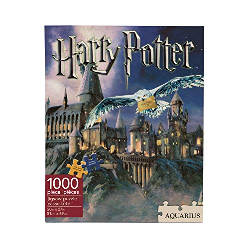MyPartyShirt Asistente Jigsaw Castillo de Hogwarts de Harry Potter Puzzle de 1000 Piezas Casa Logo