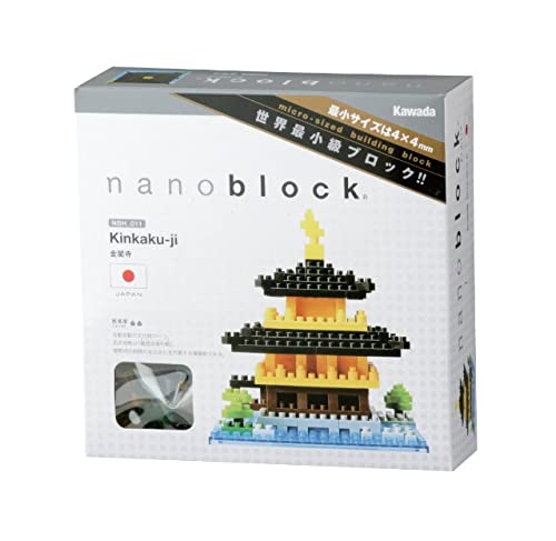 Nanoblock Juego de construcción Kinkaku-Ji Temple 37piezas