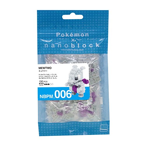 Nanoblock NBPM006 Mewtwo, colorido , color/modelo surtido