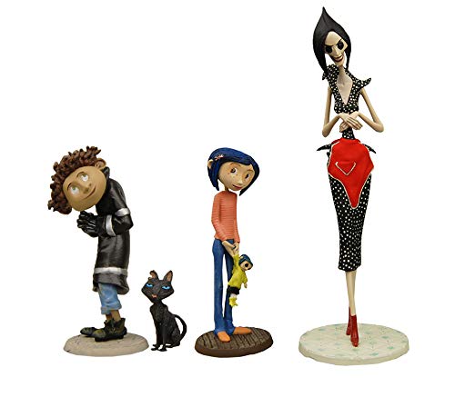NECA - Set 4 Figurines Coraline 11cm - 0634482495674