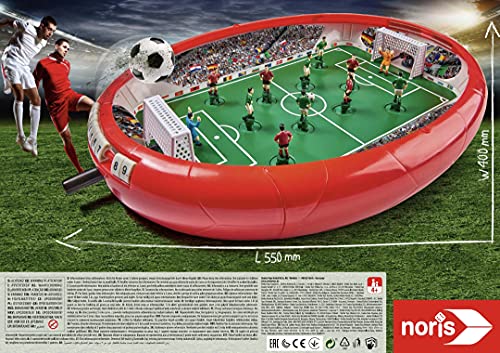 noris 606178712 Arena - Futbolín de Mesa (55 x 41 x 8 cm, a Partir de 4 años)