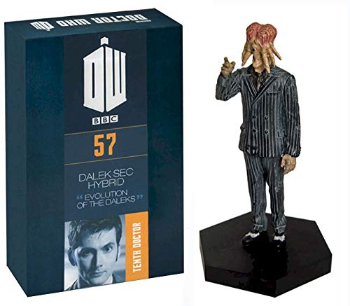 Official Licensed Merchandise Figura de Doctor Who Dalek Sec pintada a mano a escala 1:21, modelo en caja figura #57