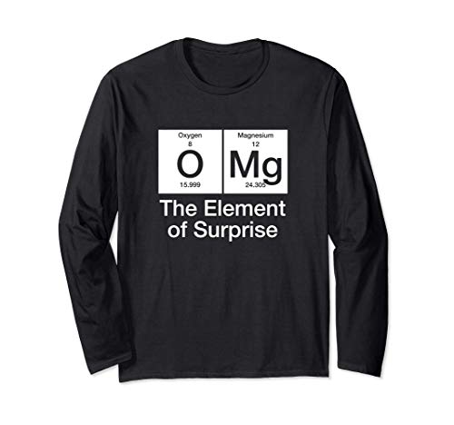 OMG-element of surprise-Periodic table elements Chemistry Manga Larga