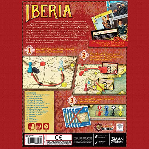 Pandemic Iberia - Juego de Mesa en Español