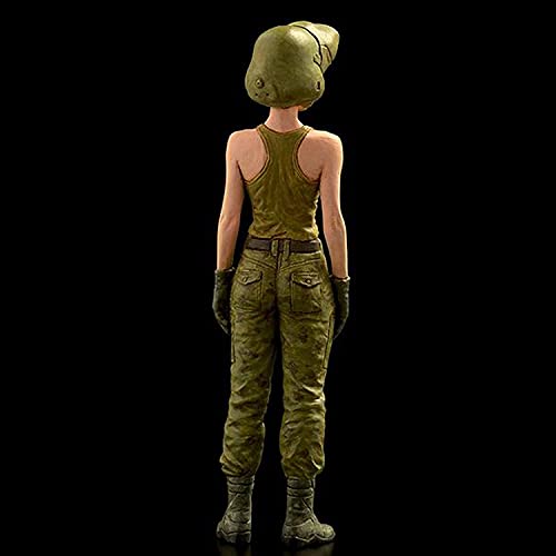 PANGCHENG Kit de Resina de Pensamiento piloto Femenino del ejército mercenario Independiente 1/35 Figura GK Reality Japón sin Recubrimiento sin Color