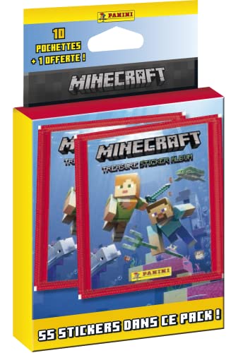 Panini Colección de pegatinas de Minecraft Multiset, Multiset, 1