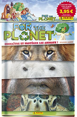 Panini France SA pochettes offert FOR The Planet 5 Fundas + álbum de Regalo (004172SPCFGD)