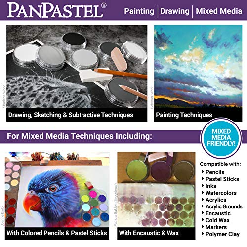 PanPastel - Lote de 5 botes de pinturas