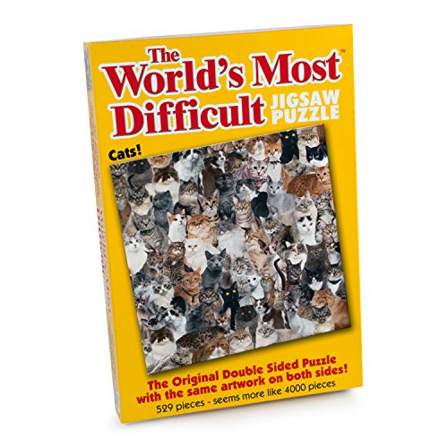 Paul Lamond 5995"El Mundo Más Difficult Rompecabezas/Gatos Puzzle (529 Piezas)