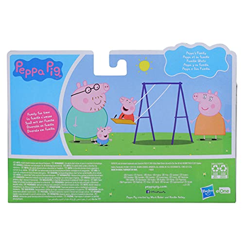 Peppa Pig- Pep PEPPAS Family, Multicolor (Hasbro F21905X1)