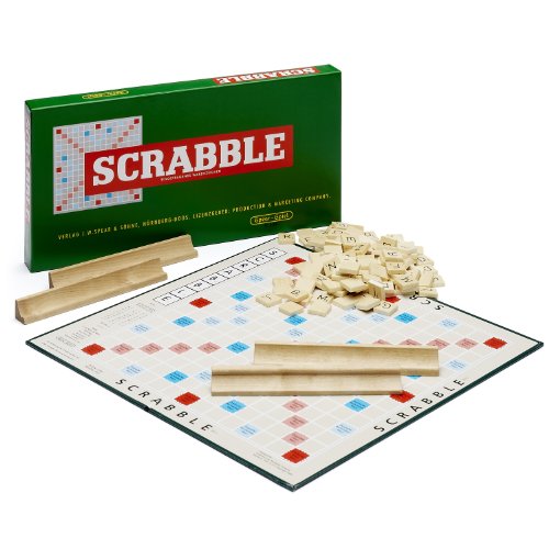 Piatnik 55011 - Aniversario de Scrabble Juego con Bloques de Madera (versión en alemán)