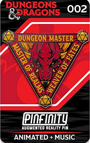 Pinfinity PFDD002 Dungeons & Dragons-Dungeon Master - Pin de Realidad Aumentada