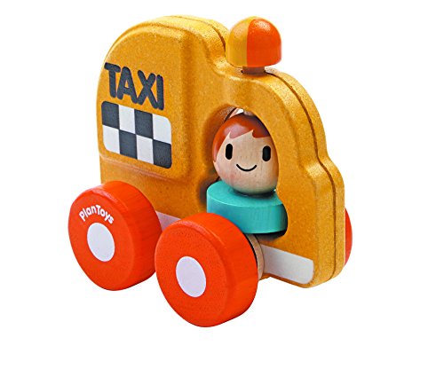 PlanToys- Taxi de Juguete (5619)