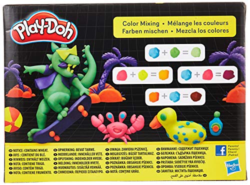 Play-Doh Pack 8 Botes Neon (Hasbro E5063ES0)
