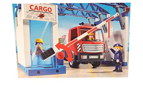 Playmobil 70169 - Juego de pesas para cargo (con tenedor y camión de contenedores)