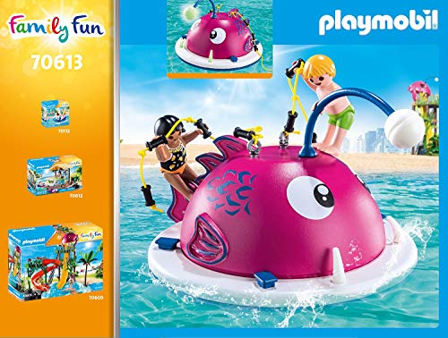 PLAYMOBIL Family Fun 70613 Isla de Escalada, Flotante, Juguetes para niños a Partir de 4 años