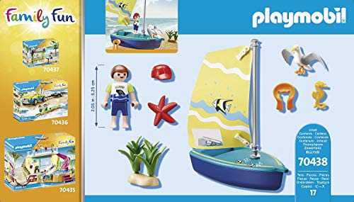 Playmobil - Family Fun Conjunto de Figuritas, Velero, Multicolor (70438)