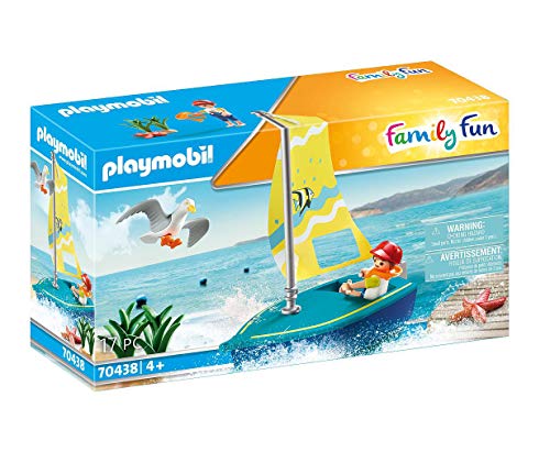 Playmobil - Family Fun Conjunto de Figuritas, Velero, Multicolor (70438)