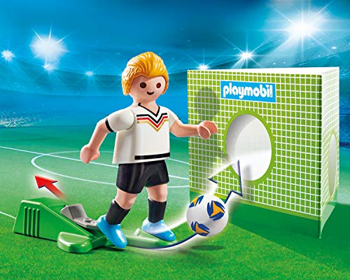 PLAYMOBIL- Sports & Action Jugador de Fútbol, Alemania, Multicolor (70479)