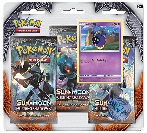 Pokémon POC479 Sun & Moon Burning Shadows Three-Booster Blister Card Game