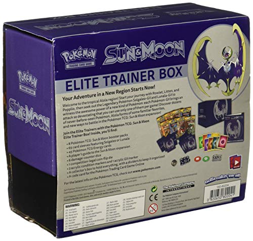 Pokèmon TCG: Sun & Moon Elite Trainer Box Solgaleo