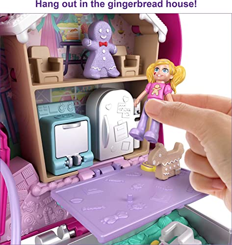 Polly Pocket Máquina de chicles, muñeca con accesorios, juguete +4 años (Mattel GTN23)