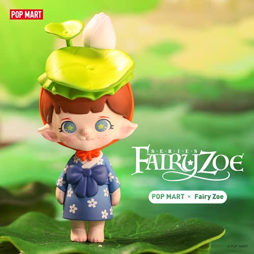 POP MART Fairy Zoe - Juego de caja ciega, diseño de dibujos animados, regalo de cumpleaños de Navidad (caja individual de Zoe)
